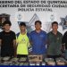 Detienen a cuatro sujetos presuntos responsables de asesinar a dos personas