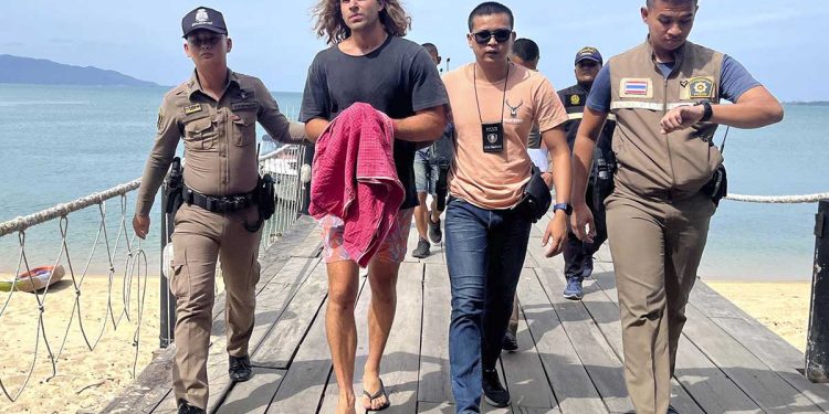 Policía de Tailandia solicitará pena de muerte para Daniel Sancho tras la muerte del cirujano Edwin Arrieta