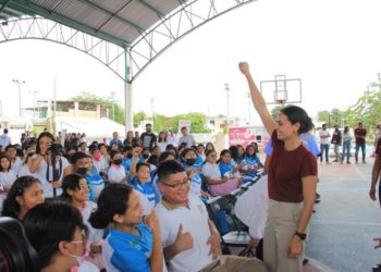 En Cancún, es tiempo de los jóvenes: Ana Paty Peralta
