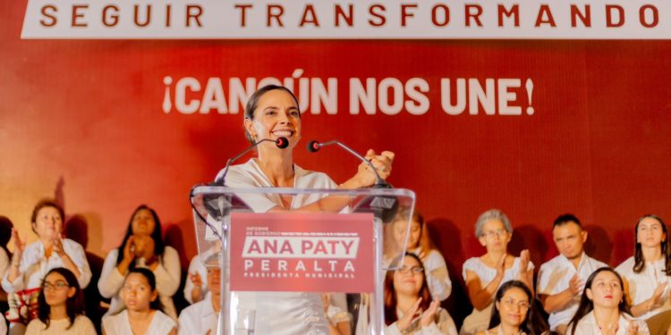“¡Vamos a seguir transformando y uniendo Cancún!”: Ana Paty Peralta