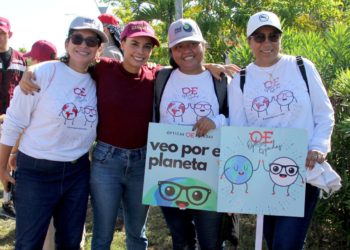Se suma Ana Paty Peralta a MegaArborización en Cancún