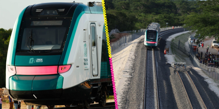 Durante las pruebas del Tren Maya, un imperfecto provocó que estuviera varado por más de una hora
