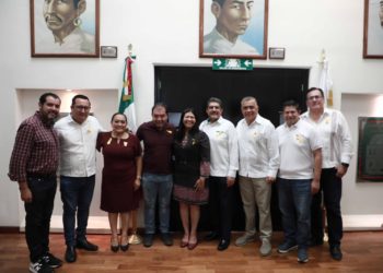 Se reúne Humberto Aldana con directivos federales de educación media superior