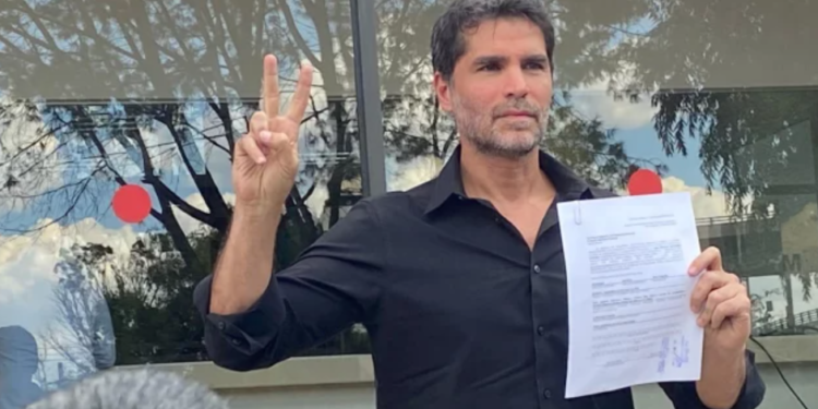 Se registra Eduardo Verástegui como aspirante independiente a la Presidencia de México