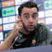 El técnico del Barcelona, Xavi Hernández reconoce que debe dar un paso adelante en la Champions League