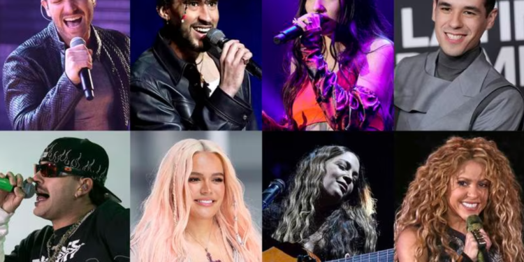 Los Latin Grammy 2023 dio a conocer a los artistas que podrían llevarse a casa uno o más premios