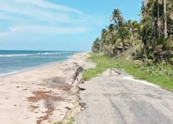 Buscan destinar recursos para erosión marina