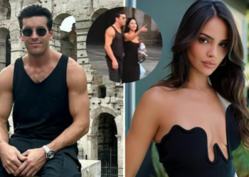 Eiza Gonzalez y Mario Casas son captados junto durante una visita a Roma