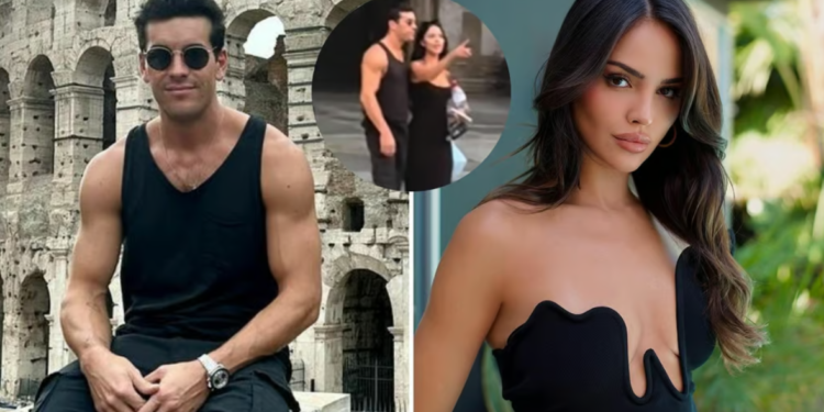 Eiza Gonzalez y Mario Casas son captados junto durante una visita a Roma