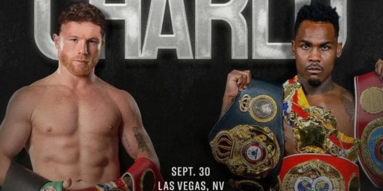 Saúl ‘Canelo’ Álvarez y Jermell Charlo se desafían en rueda de prensa