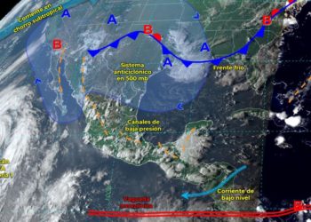 Prevén lluvias fuertes y cielo medio nublado en Quintana Roo