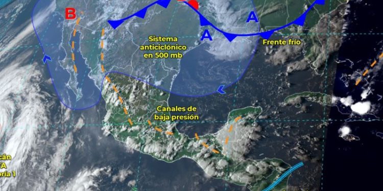 Prevén lluvias fuertes y cielo medio nublado en Quintana Roo