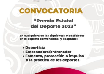 Lanza COJUDEQ convocatoria para el Premio Estatal del Deporte 2023