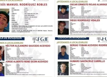 Secuestran a siete jóvenes en Zacatecas