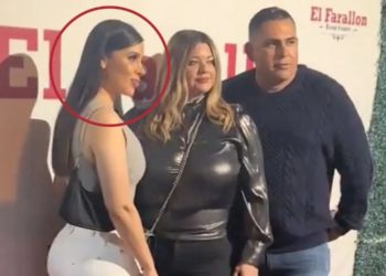 Captan a Emma Coronel en un bar de California