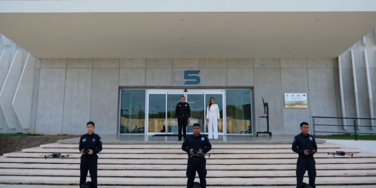 Se capacita SSC con tecnología de drones para la construcción de paz y tranquilidad en Quintana Roo