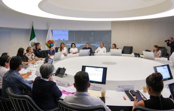 Presenta Mara Lezama resultados del trabajo coordinado en la Cuarta Sesión de la Mesa de Seguridad y Justicia para Mujeres, Niñas, Niños y Adolescentes