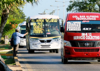 Descartan posibilidad de incremento en tarifas de transporte público en Quintana Roo