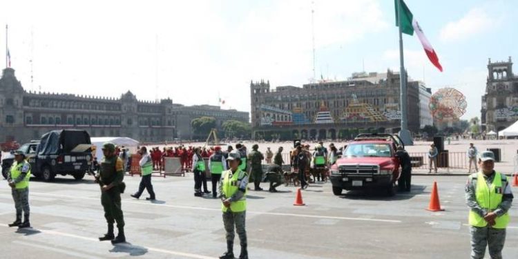 Realizan simulacro nacional en CDMX