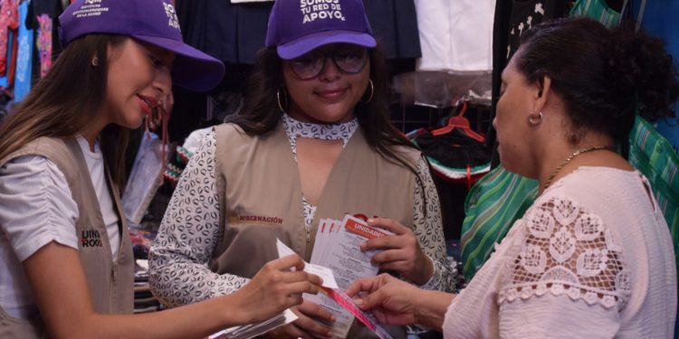 Con trabajo de territorio acercamos los servicios a las mujeres para que vivan una vida libre de violencia: IQM