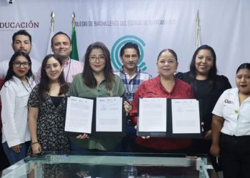 IQM y COBAQROO firman convenio de colaboración para fortalecer la autonomía de mujeres jóvenes