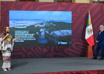 ’’Es momento de regresarle el esplendor a nuestra capital’’: Mara Lezama anuncia la creación del Tianguis Comercial Yum Kaax