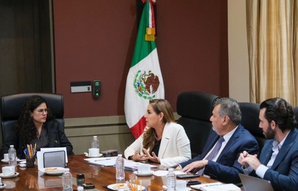 Evalúa Mara Lezama con Gobernación activos y condiciones del equipo y servicio de Fonatur en Quintana Roo