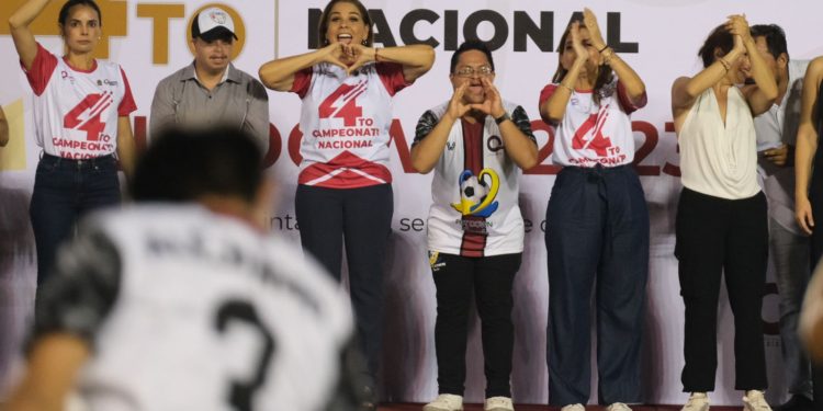 Inaugura Mara Lezama el Cuarto Campeonato Nacional Futdown 2023