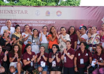 Mara Lezama inaugura los XXX Juegos Nacionales Deportivos, Culturales y Recreativos de la Secretaría de Bienestar