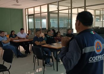 Capacita COEPROC a funcionarios públicos en atención de alerta temprana