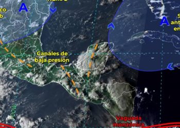 Prevén lluvias puntuales fuertes en Quintana Roo