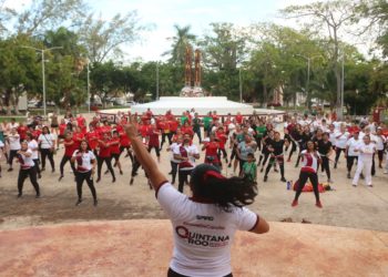 Promueve COJUDEQ la activación física entre las y los chetumaleños