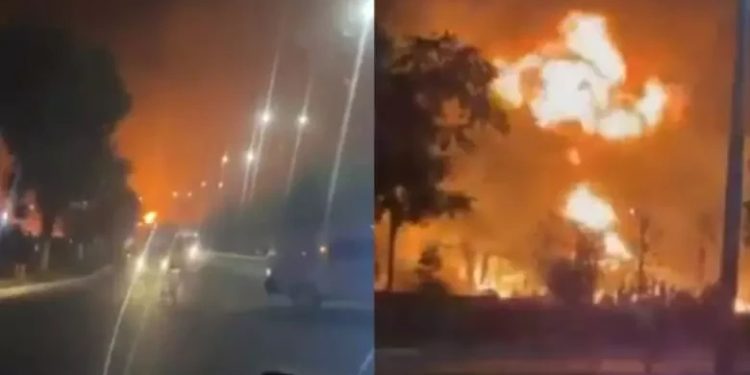 Fuerte explosión cerca del aeropuerto de Tashkent deja heridos