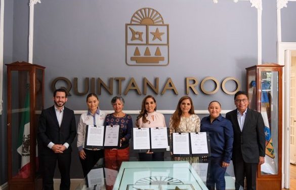 Firma Mara Lezama acuerdo solidario en contra de la explotación sexual en el turismo de Quintana Roo