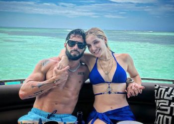 Poncho de Nigris y su esposa disfrutan de unas hermosas vacaciones en Quintana Roo