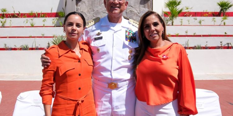 Ana Paty Peralta resalta limpieza de playas en cierre de temporada de sargazo 2023