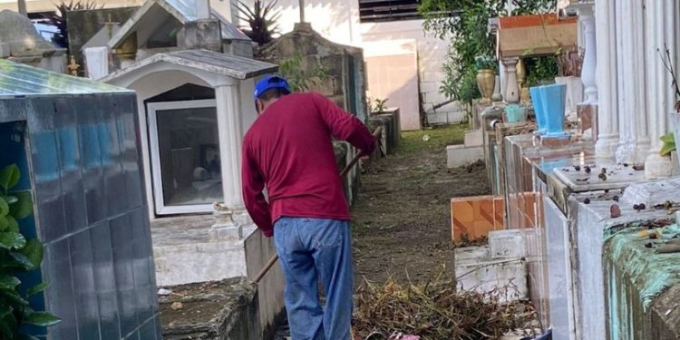 Alista gobierno de BJ panteones municipales para la festividades de día de muertos