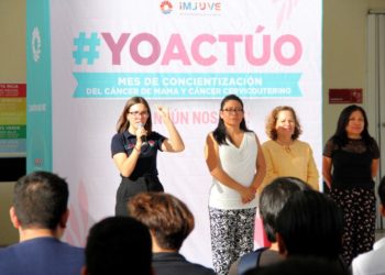 Jóvenes cancunenses se unen a la lucha contra el Cáncer de Mama y Cervicouterino