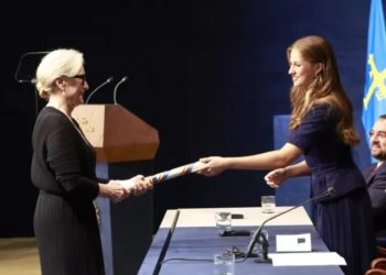 Meryl Streep recibe el premio ‘Princesa de las Artes’