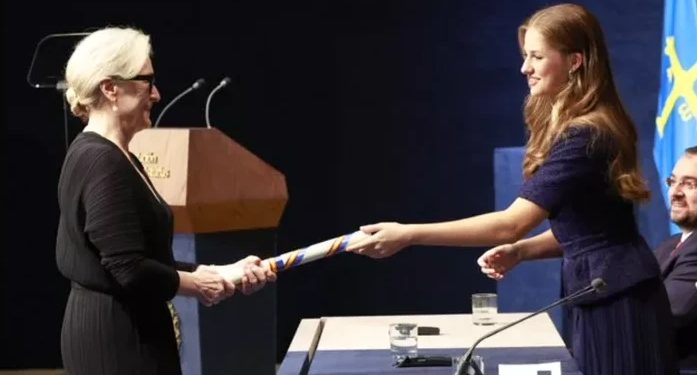Meryl Streep recibe el premio ‘Princesa de las Artes’