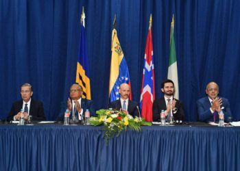 México firma acuerdos del proceso de negociación y diálogo de Venezuela