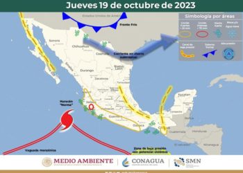 Pronóstico del clima en Quintana Roo