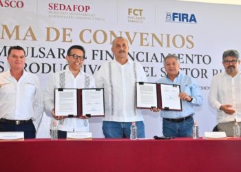 Otorgarán créditos para financiar la producción primaria y la agroindustria del sector agropecuario en Tabasco
