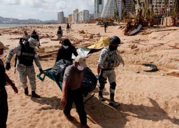 Suman a 39 fallecidos tras el paso del huracán Otis en Acapulco