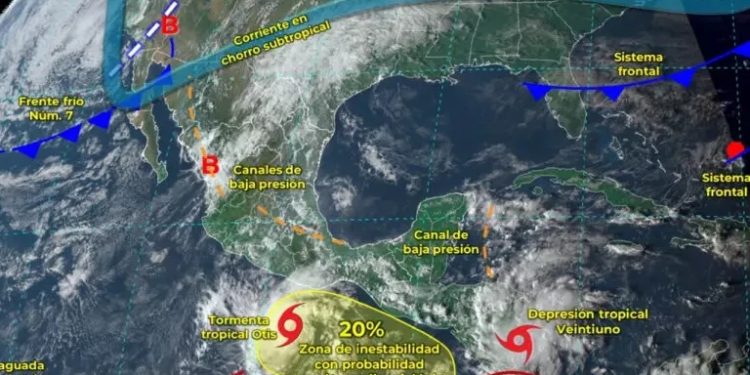Prevén lluvias puntuales fuertes en Quintana Roo