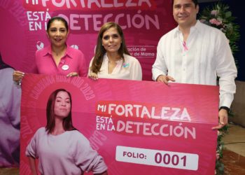 DIF Quintana Roo en alianza con Fundación ADO fortalecen la concientización en la prevención del cáncer de mama