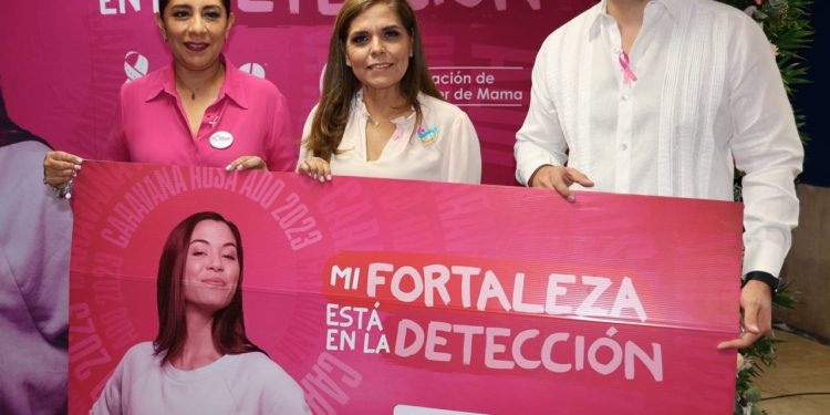 DIF Quintana Roo en alianza con Fundación ADO fortalecen la concientización en la prevención del cáncer de mama