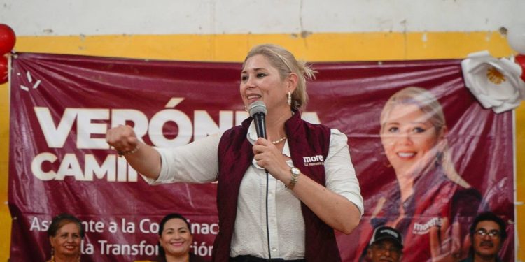 Verónica Camino asegura que la Cuarta Transformación llegará a Yucatán para tener un mejor estado
