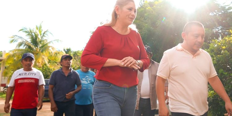 Con la transformación en Yucatán llegará la justicia social para todos en Tahdziú: Verónica Camino