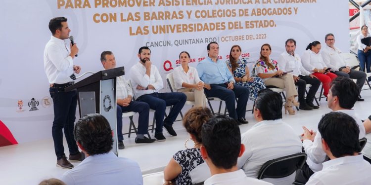 Acompaña Pablo Bustamante a la Gobernadora Mara Lezama a las Caravanas de Justicia para el Bienestar